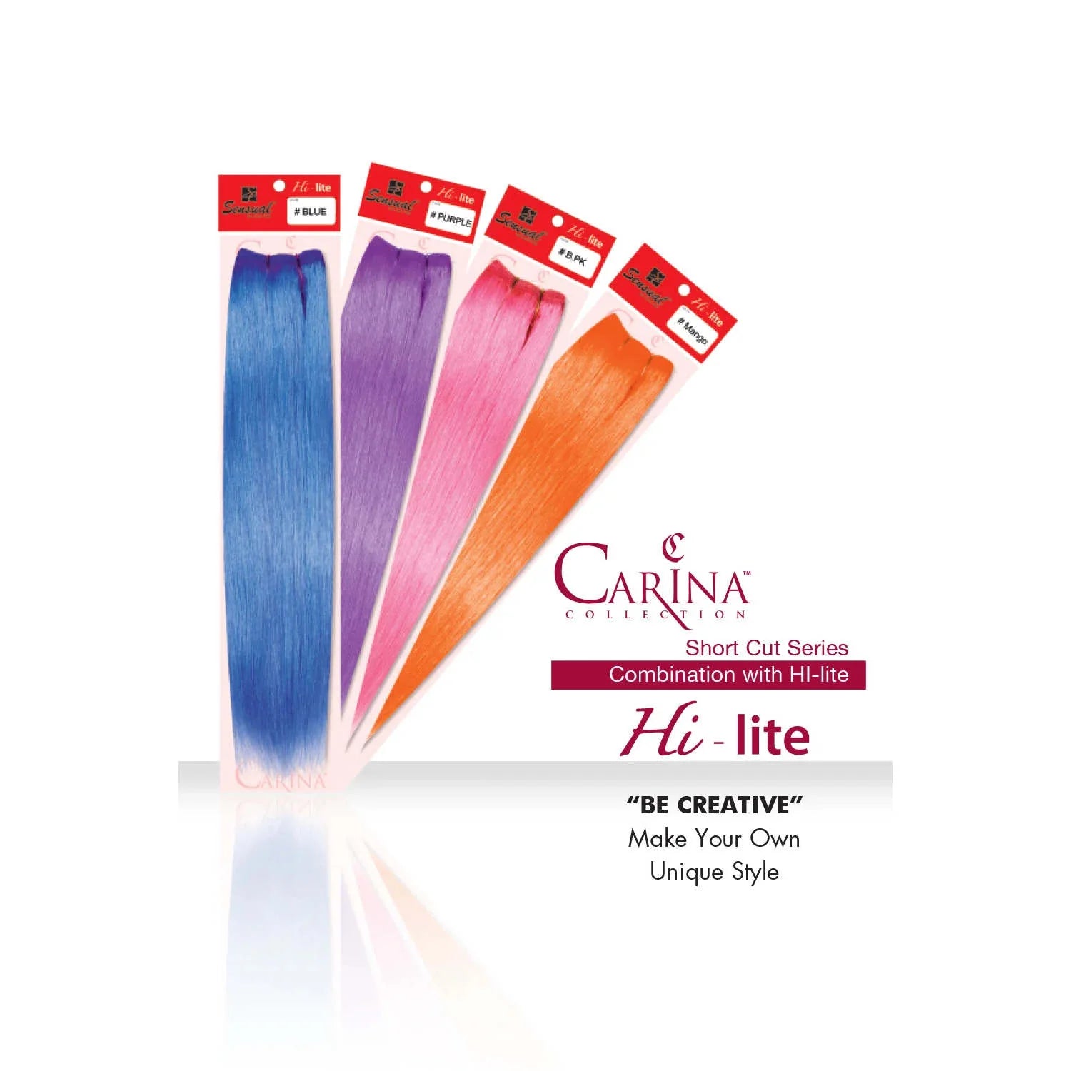  SENSUAL - Human Hair HI-LITE Hair Piece Human Hair