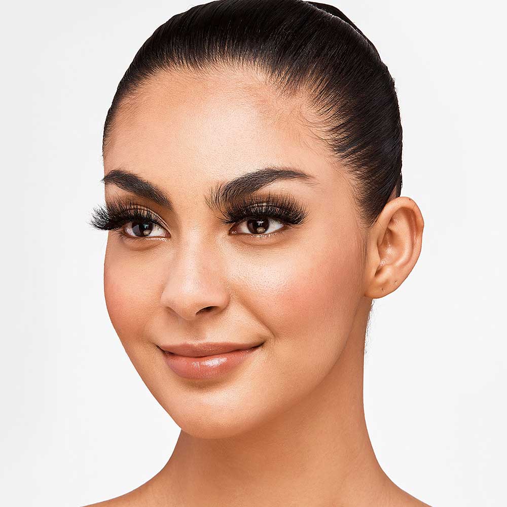 KISS V Luxe Real Mink Lashes "Champagne Pink" #VLEC08