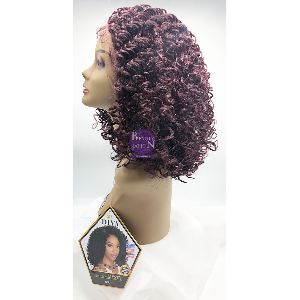  Zury Sis Diva Pre-Tweezed Part Lace Front Wig DIVA-LACE H MYSTY