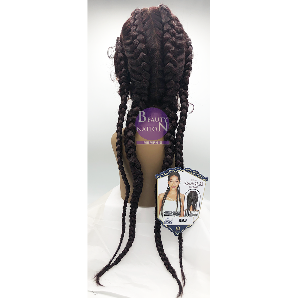  Zury Sis Double Dutch Box Braid Lace Front Wig 360 - DD LACE H DUTCH BOX