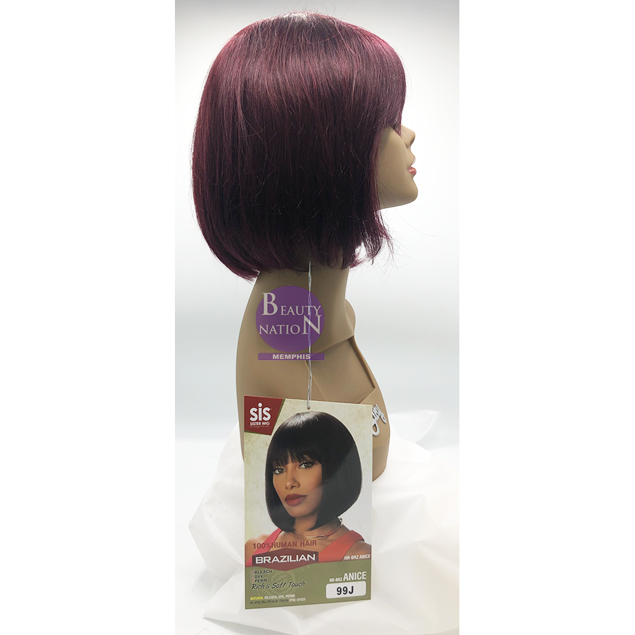  Zury Sis 100% Brazilian Human Hair Wig HR-BRZ Anice