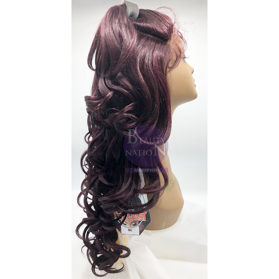  Zury Sis Beyond Synthetic Hair Twin Part Lace Front Wig - BYD TP LACE H BESTIE