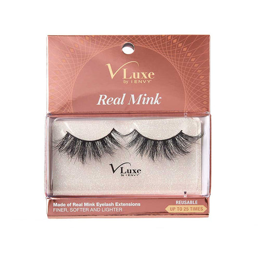 KISS V Luxe Real Mink Lashes "Velvet Rose" #VLEC03