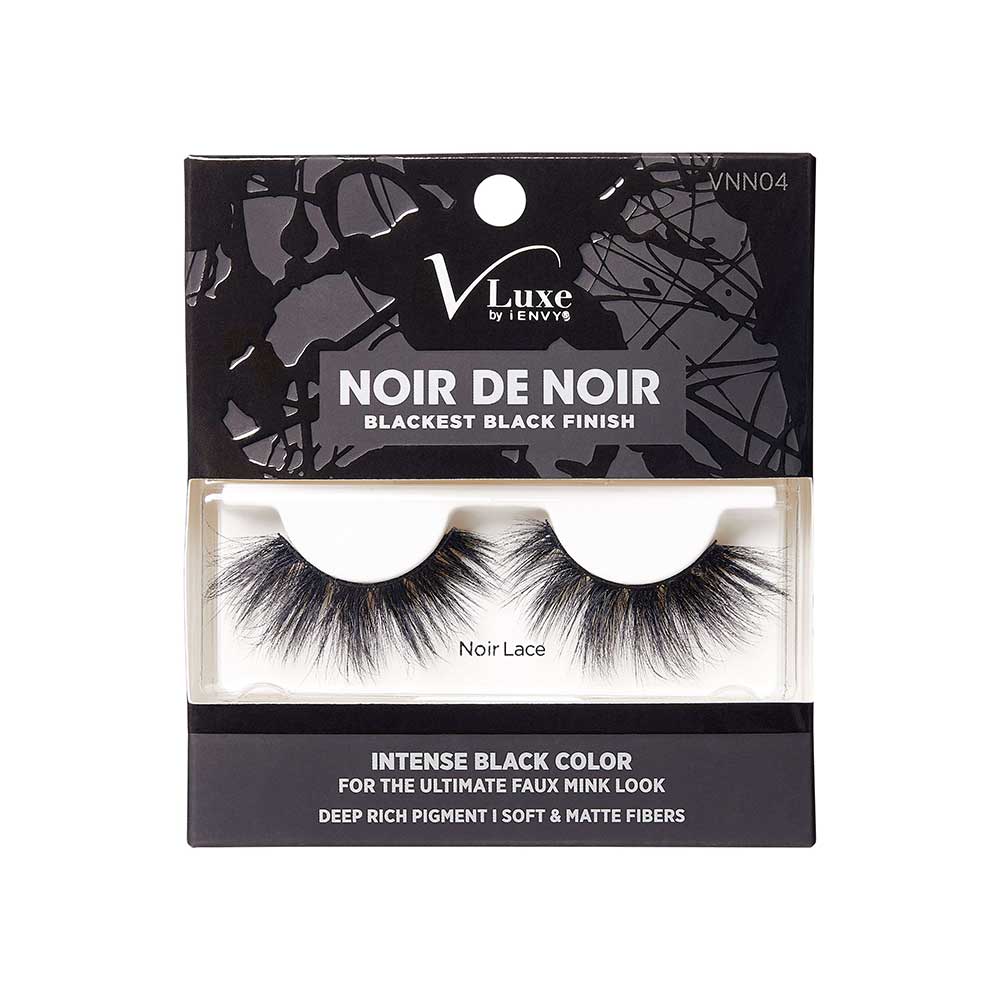 KISS V Luxe Noir De Noir Blackest Black Lashes "Noir Lace" #VNN04