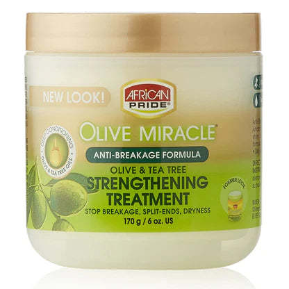  African Pride Olive Miracle Anti-Breakage Formula, 6 Oz