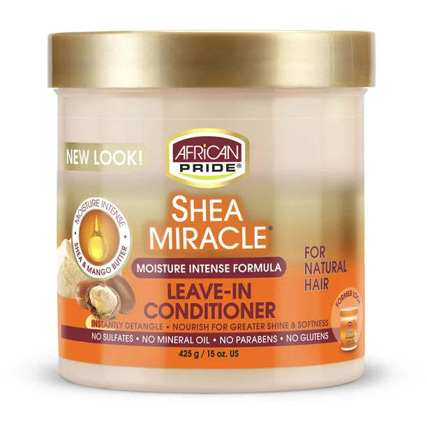  African Pride Shea Miracle Leave-In Conditioner 15 Oz.