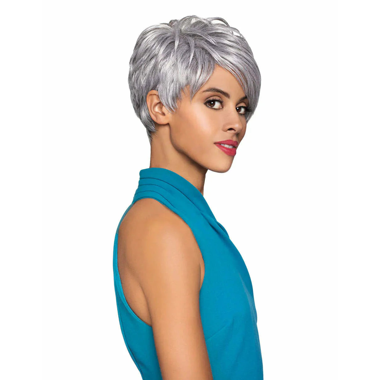  Foxy Silver Synthetic Natural Wig - ANABEL