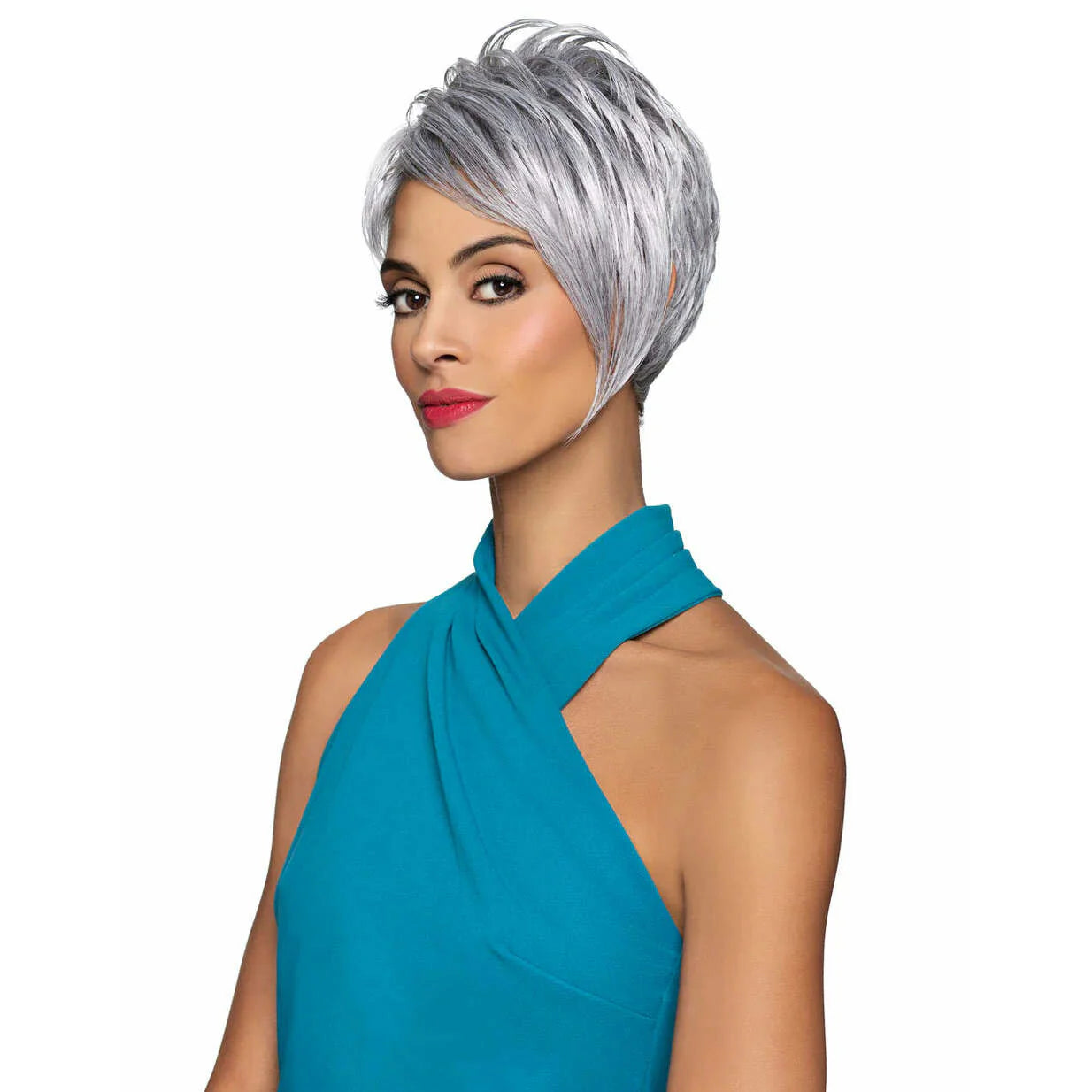  Foxy Silver Synthetic Natural Wig - ANABEL