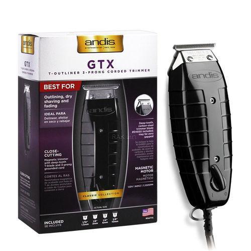  Andis T-Outliner Hair Timmer GTO 04775 Black GTX