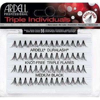  Ardell Lashes Triple Individuals Knot-Free Triple Flares MEDIUM