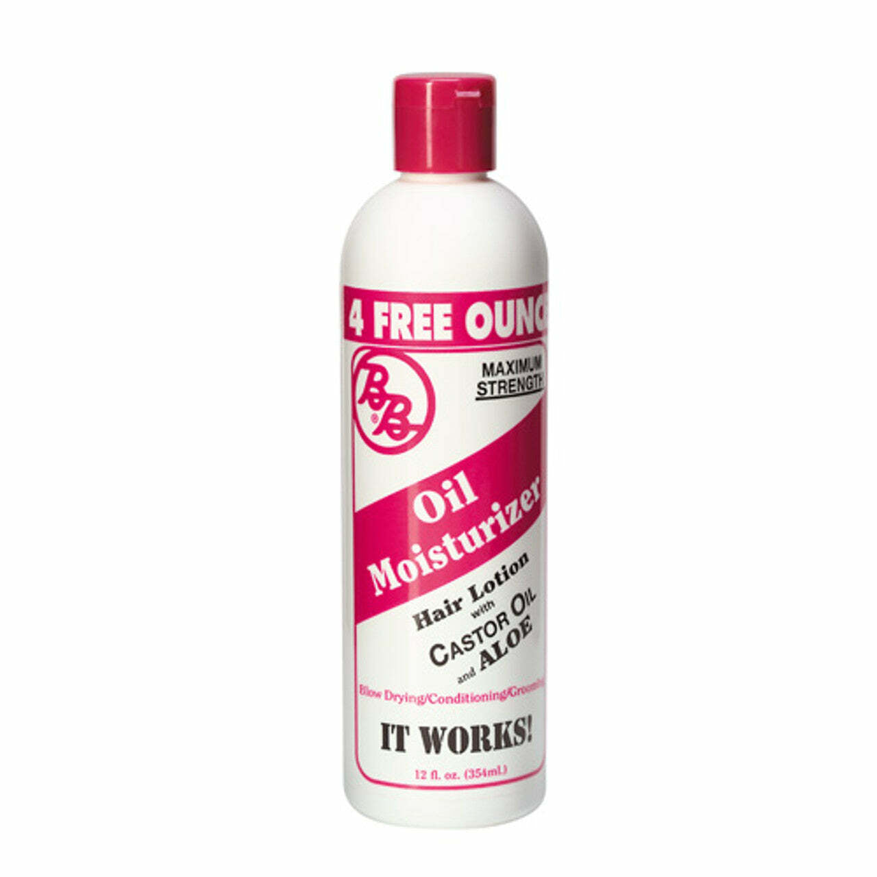  Bronner Brothers Moisturizer Aloe & Castor Hair Lotion, 12 Fl Oz