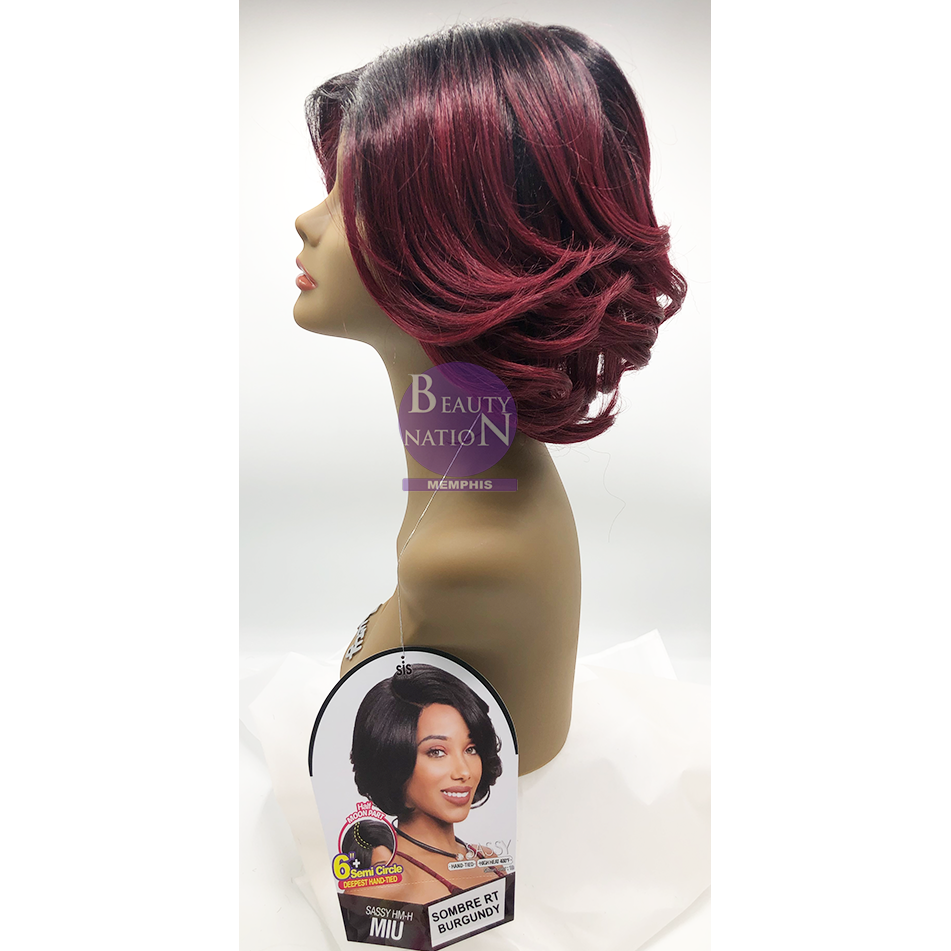  Zury Sis Sassy Synthetic Hair Wig - SASSY HM H MIU (6 Inch Half Moon Part)