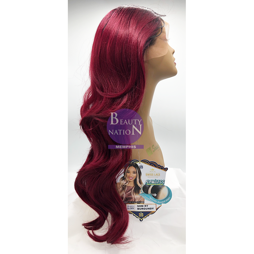  Zury Sis Royal Swiss Lace Synthetic Hair Lace Front Wig - LACE H GLORY