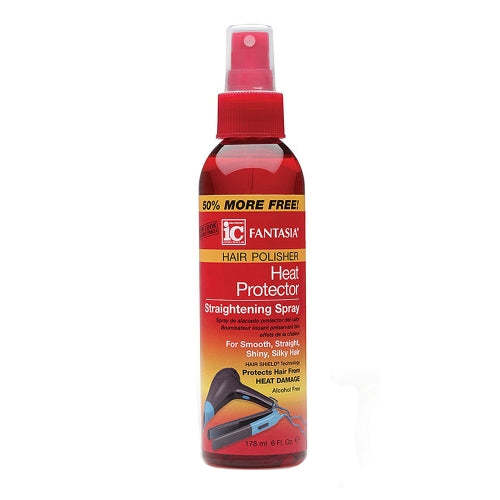  Fantasia IC Hair Polisher Heat Protector Straightening Spray 6oz