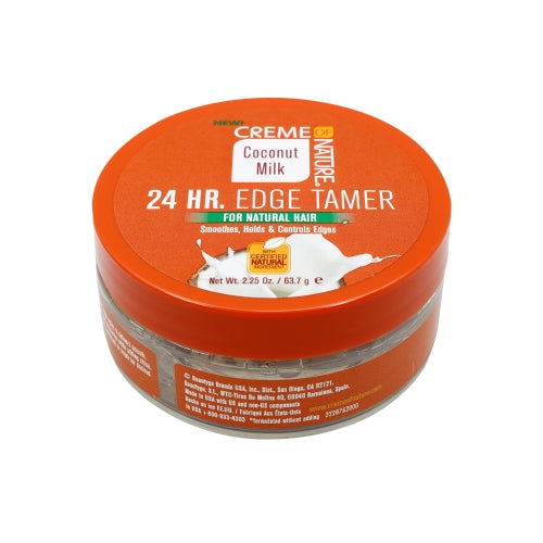  Creme Of Nature COCONUT MILK 24HR EDGE TAMER 2.25OZ