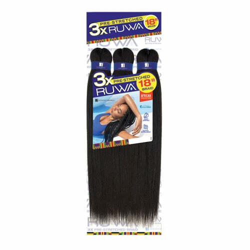  Sensationnel Braids XPRESSION 3X Ruwa Pre-Stretched Braid 18"