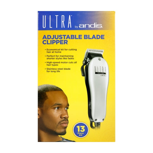  ANDIS CLIPPER ULTRA 13PCS HOME HAIR CUTTING
