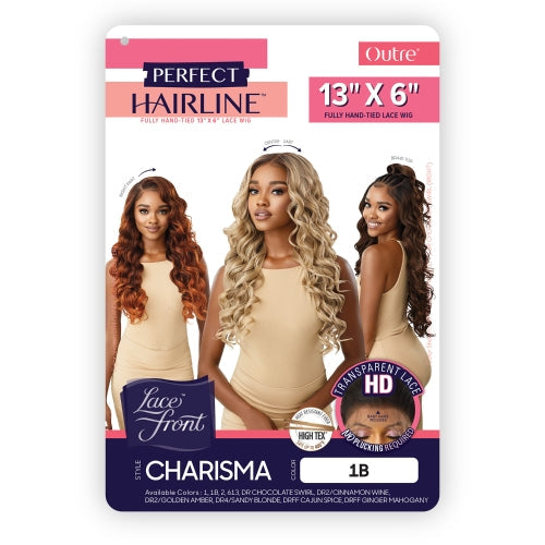  Outre HD Lace Front Wig Perfect Hairline Fully Hand-Tied 13X6 Lace Wig Charisma