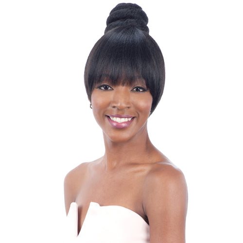  Model Model Synthetic Bun And Bang - TOP KNOT BUN BANG (2pcs)