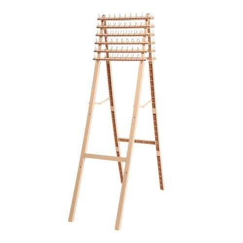  Versatile Self-Standing Braiding Hair Rack 120 Spool