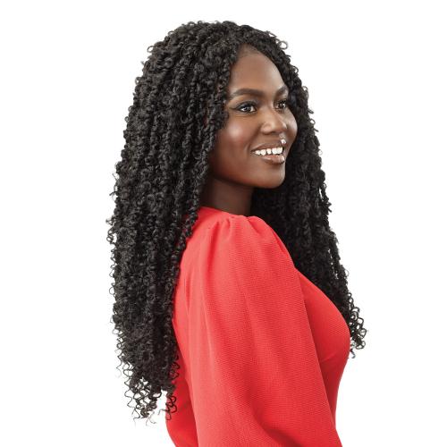  Outre Braided Lace Front Wig X-Pression Twisted Up 4X4 Butterfly Passion Twist 26"