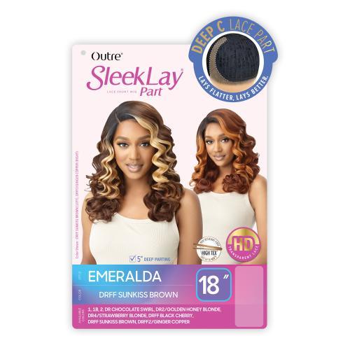  Outre HD Lace Front Wig SleekLay Deep C Lace Part - Emeralda