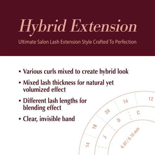 KISS I Envy Hybrid Extension Ultimate Salon Lashes - IHL01