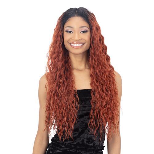  FreeTress Equal HD Lace Front Wig 5" Center Part Level Up - Geneve