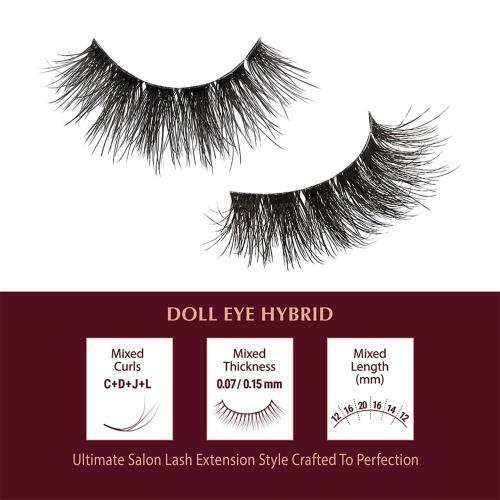 KISS I Envy Hybrid Extension Ultimate Salon Lashes - IHL01