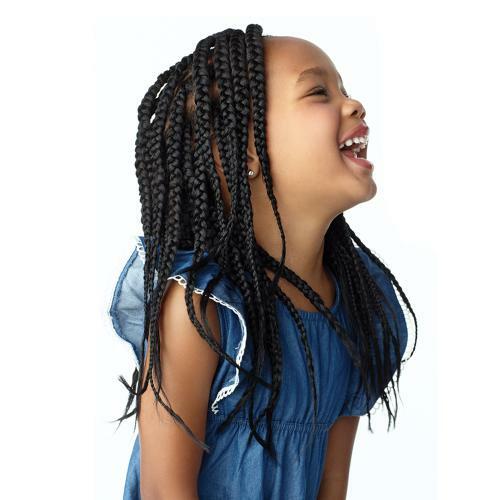  Sensationnel Crochet Braids African Collection 3X Ruwa Pre-Stretched Braid 12" (Kids)