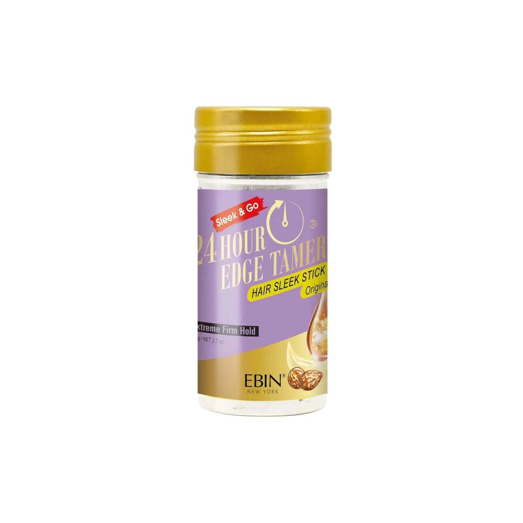  Ebin New York 24 Hours Edge Tamer Sleek Hair Wax Stick Extreme Firm Hold 2.7oz