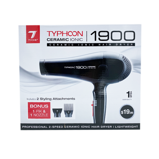  NICKA K | Tyche Ceramic Ionic 1900 Typhoon Hair Dryer