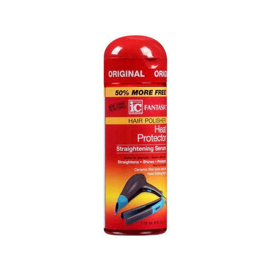  Fantasia IC Hair Polisher Heat Protector Straightening Serum, 6 Oz