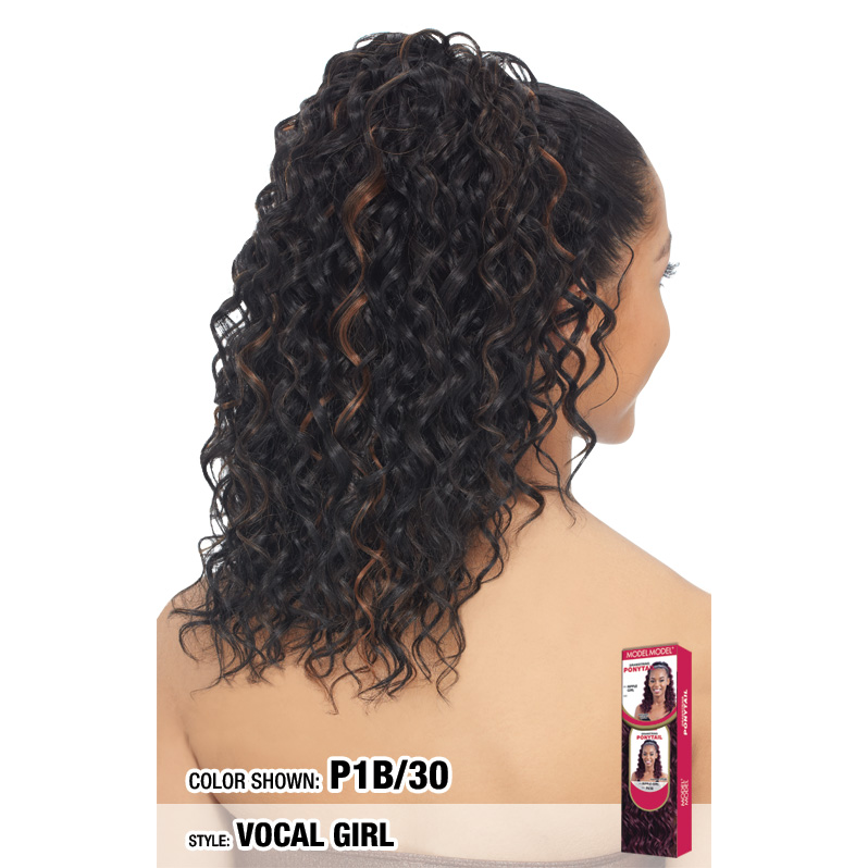  Model Model EQUAL Drawstring Ponytail - VOCAL GIRL