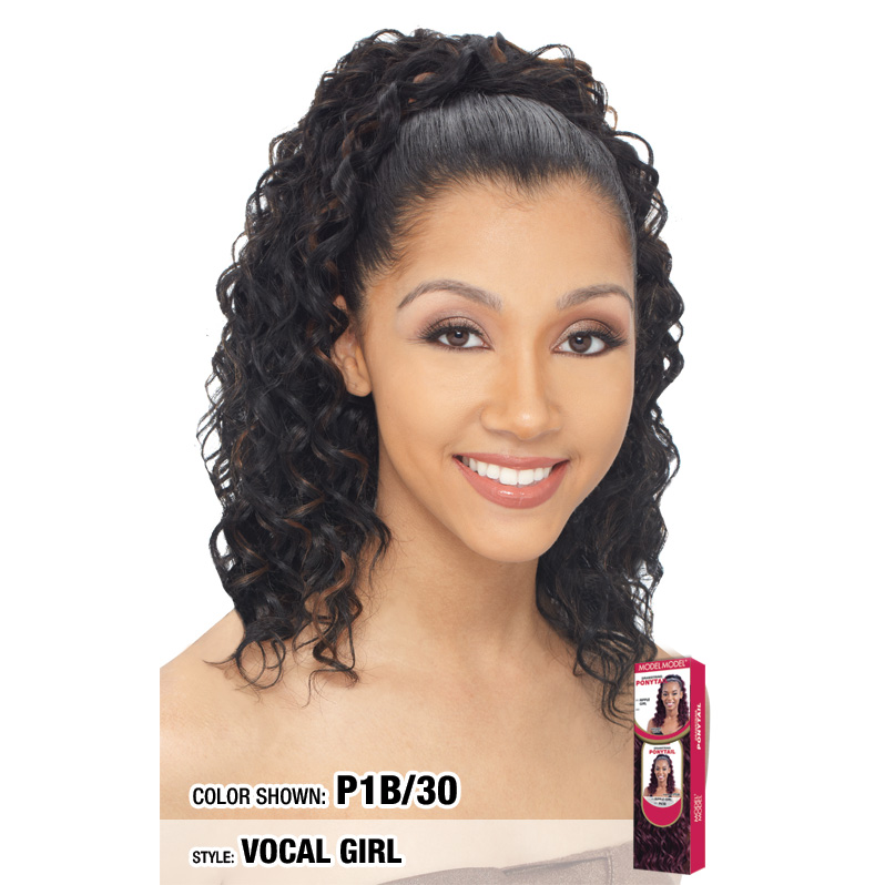  Model Model EQUAL Drawstring Ponytail - VOCAL GIRL
