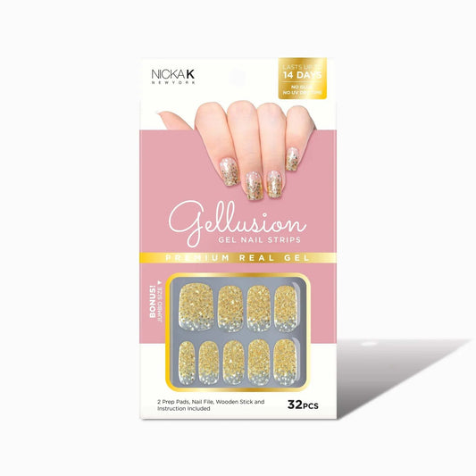  GELLUSION GEL NAIL STRIPS #NSG001