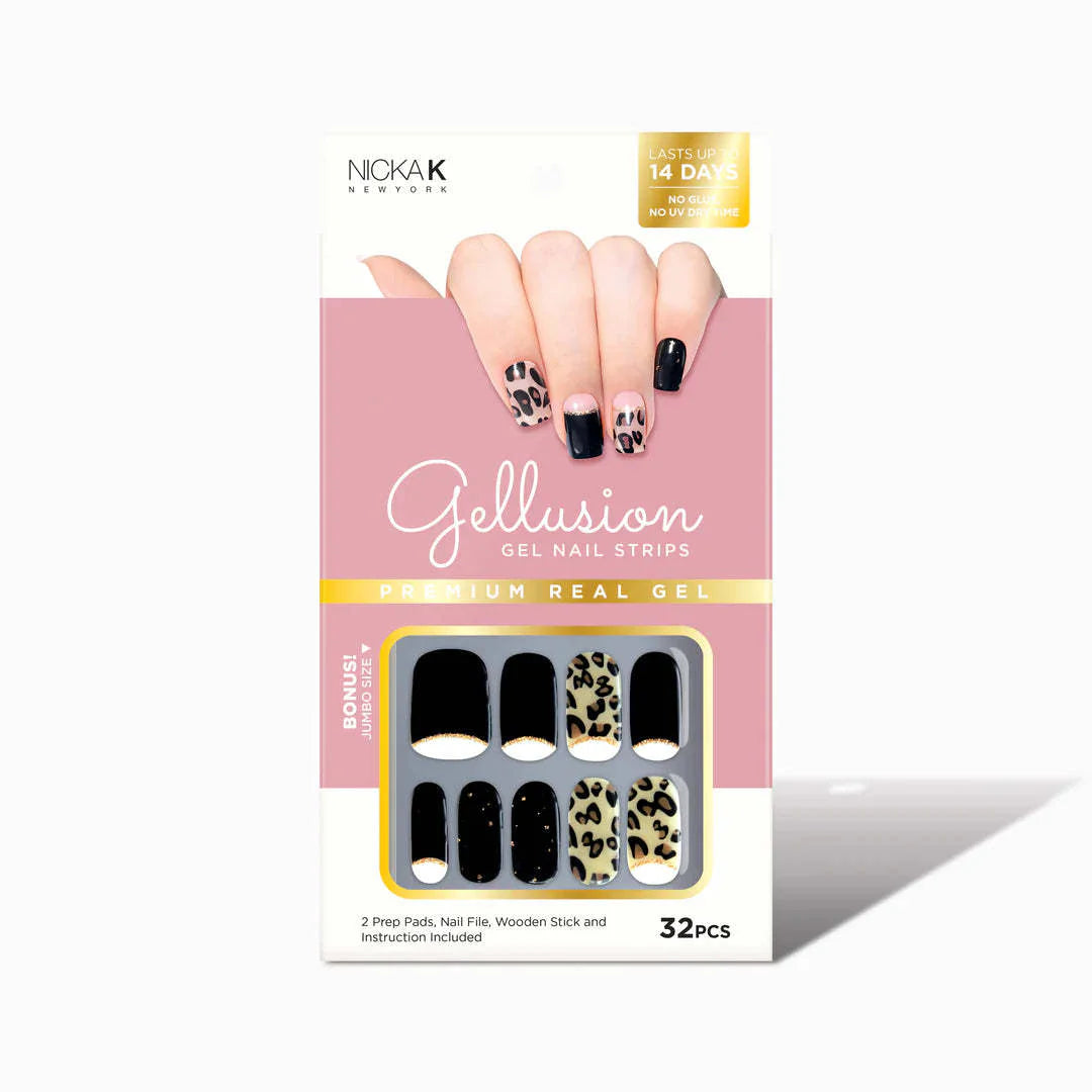  GELLUSION GEL NAIL STRIPS #NSG003