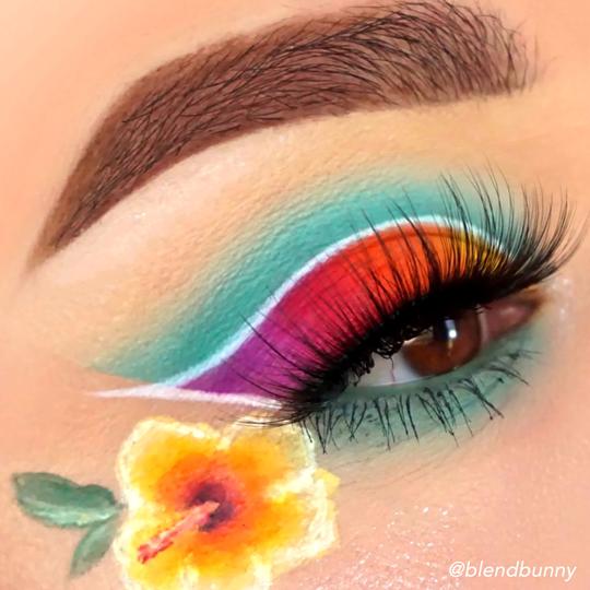  Hibiscus Dream - Pressed Pigment Palette