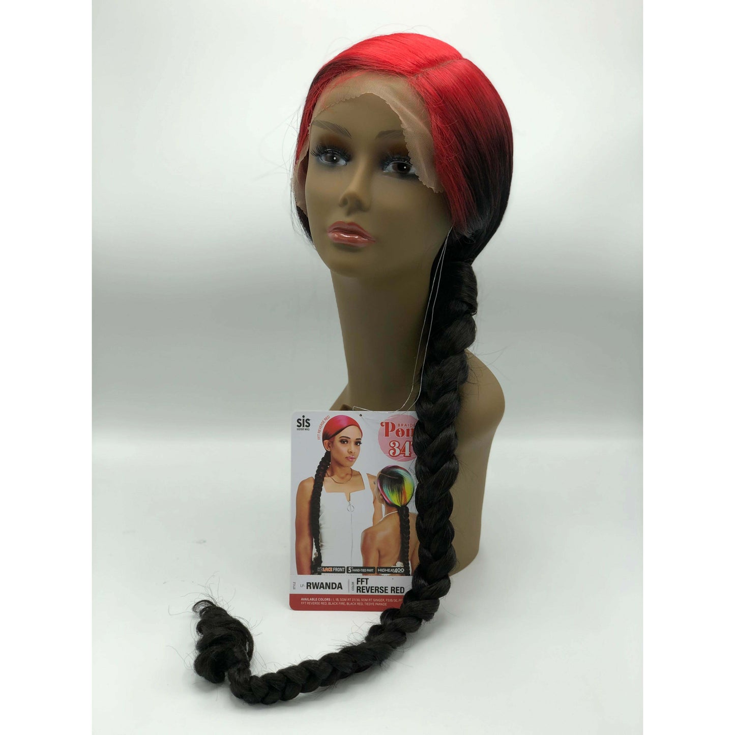  Zury Sis Braided Pony 34" HD Lace Front Wig - LF-RWANDA