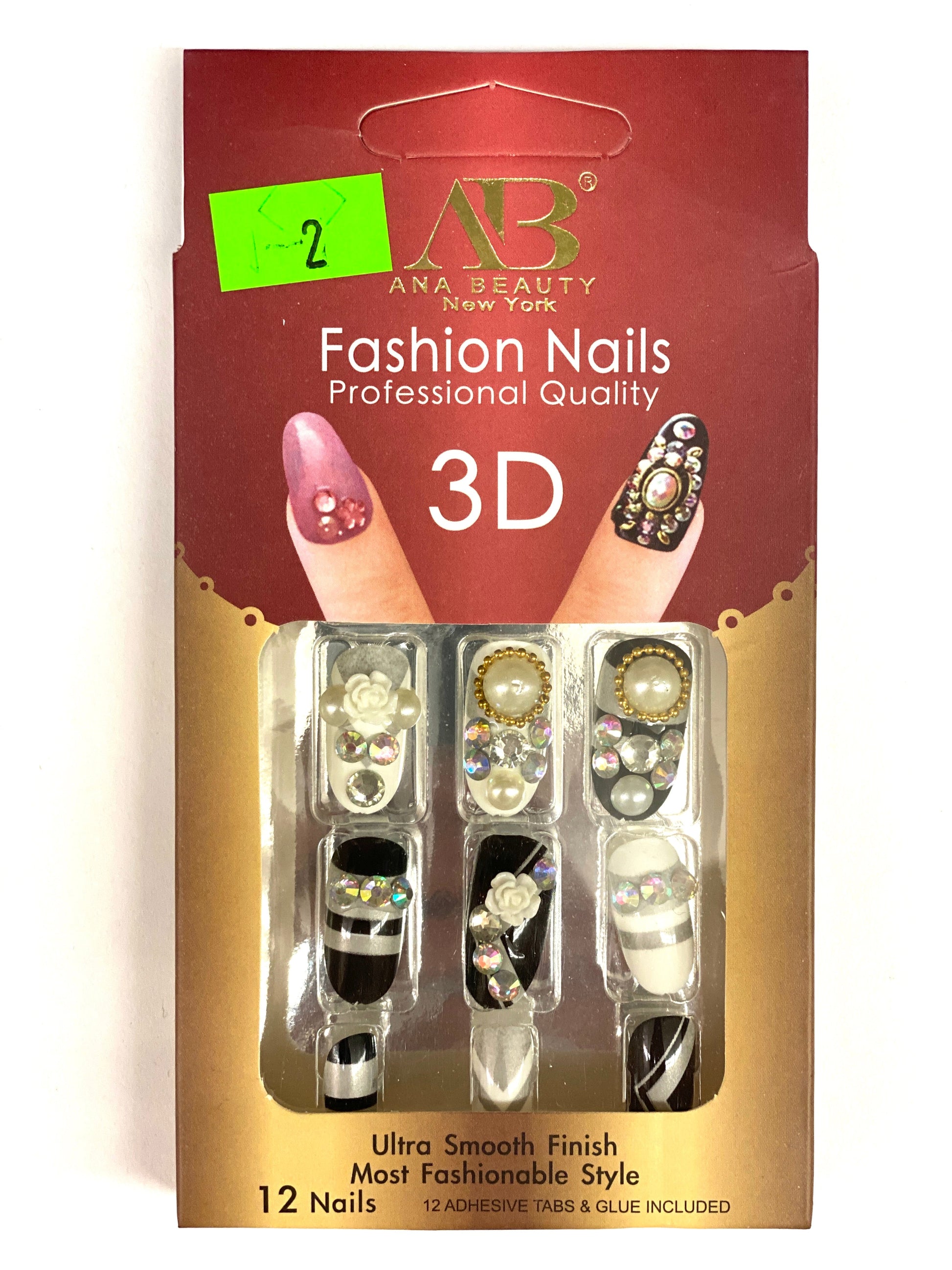  Ana Beauty Fashion Nails 3D - B2