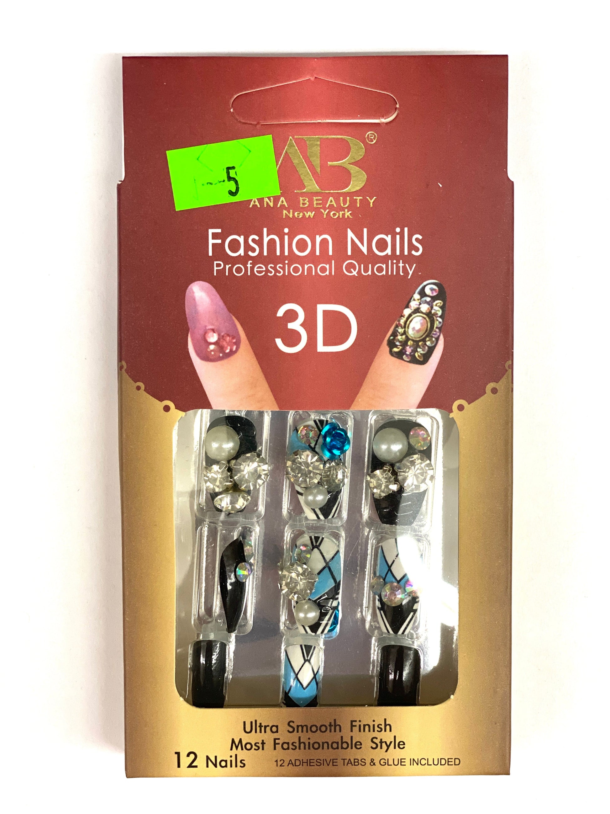  Ana Beauty Fashion Nails 3D - B5