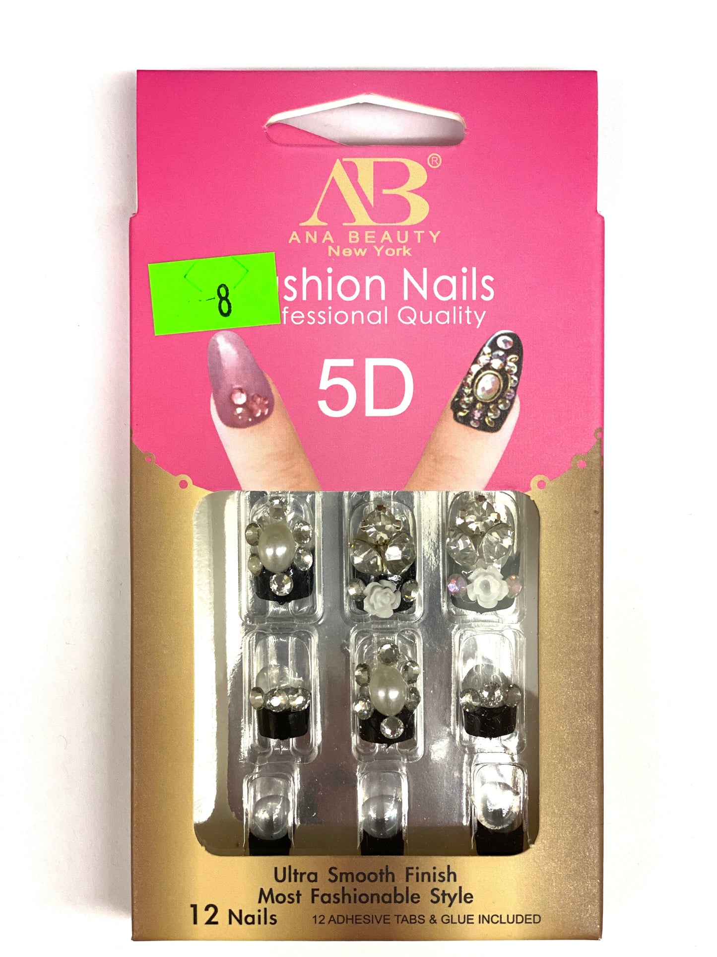  Ana Beauty Fashion Nails 5D - B8
