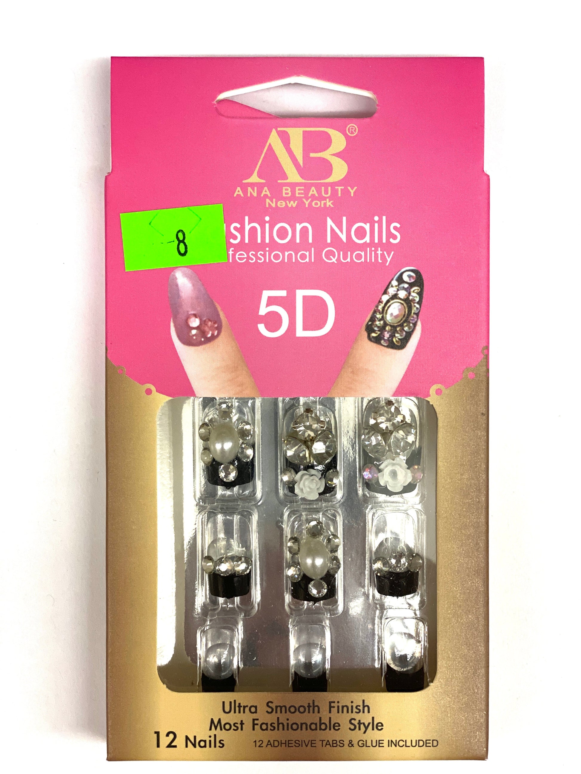  Ana Beauty Fashion Nails 5D - B8