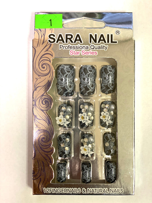  Sara NailFashion Nails - C1