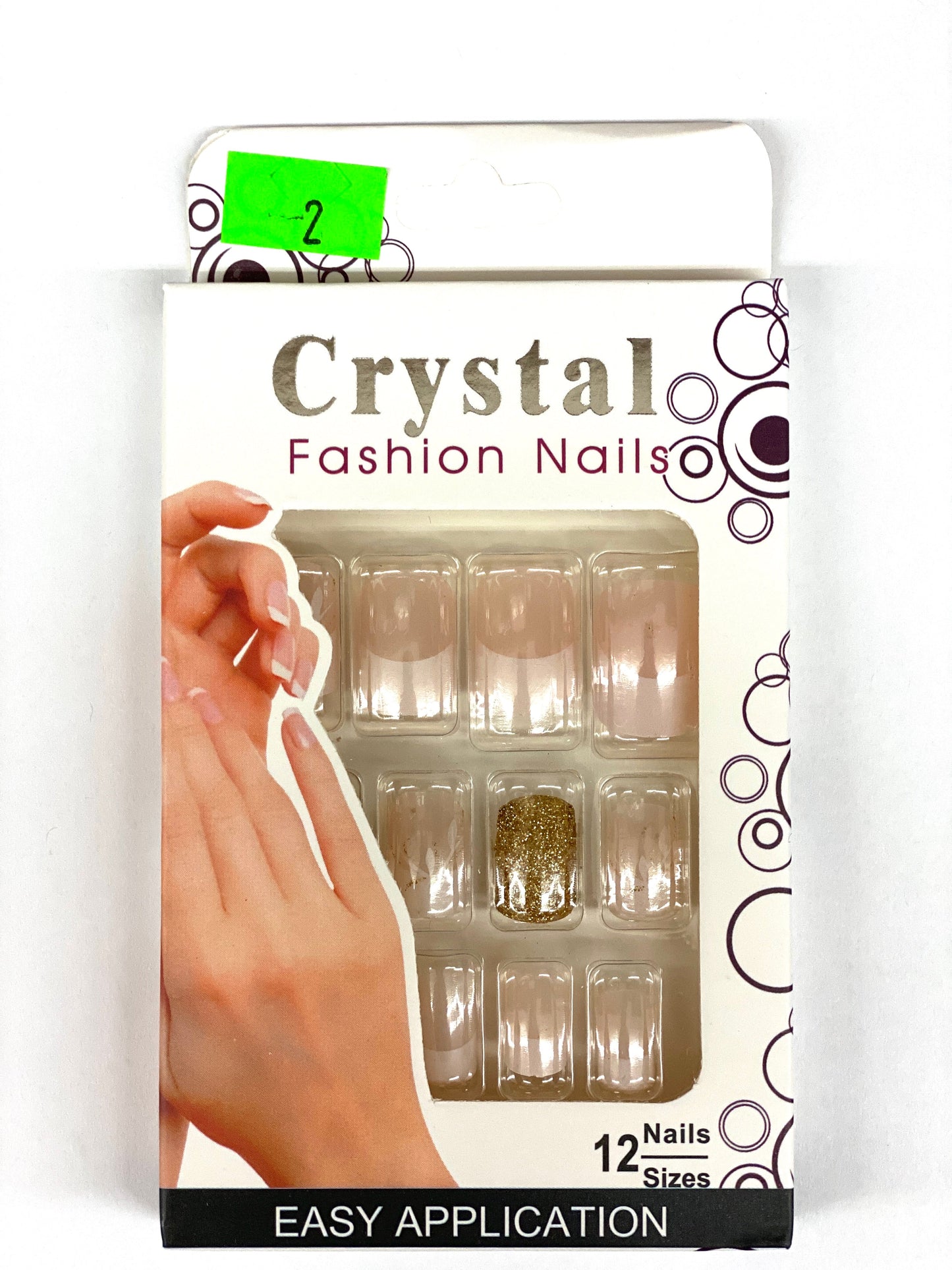  Crystal Fashion Nails - D2