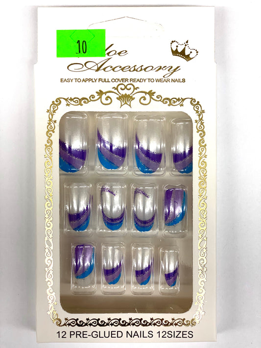  Chloe Fashion Nails - E10