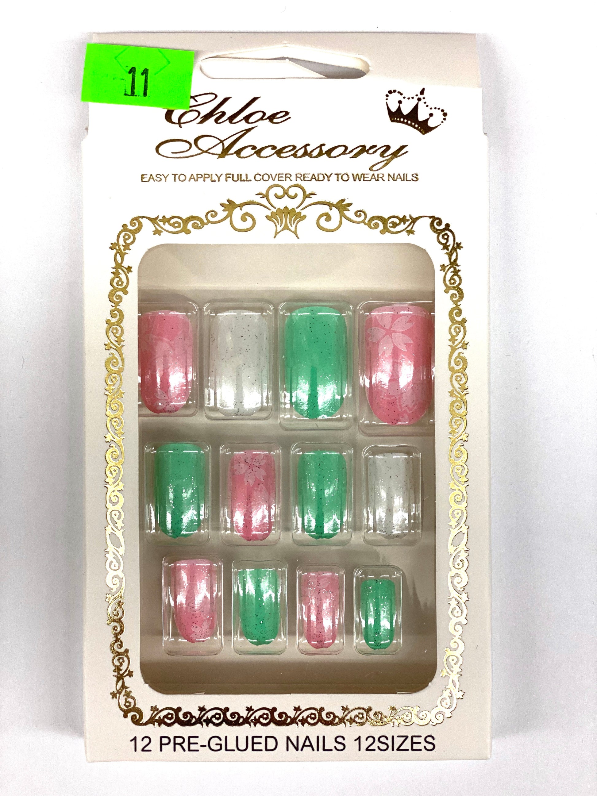  Chloe Fashion Nails - E11