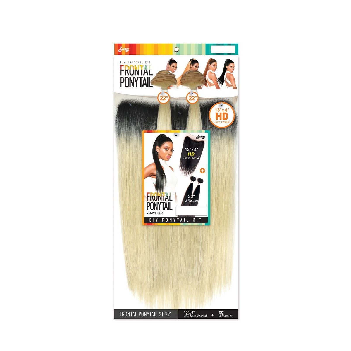  DIY Frontal PonyTail 22" By Zury