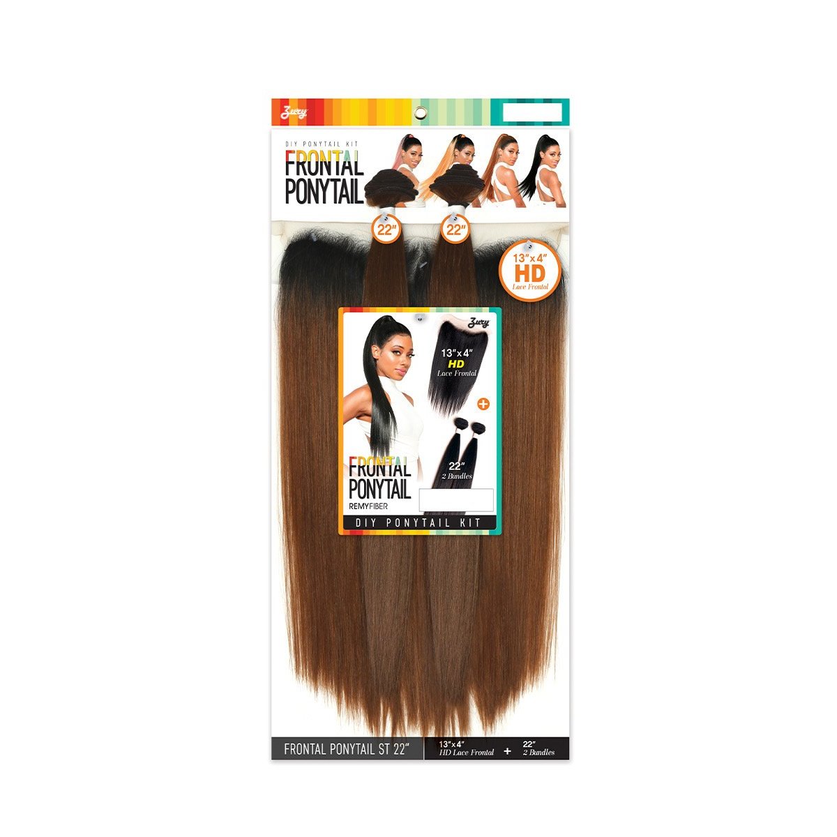  DIY Frontal PonyTail 22" By Zury