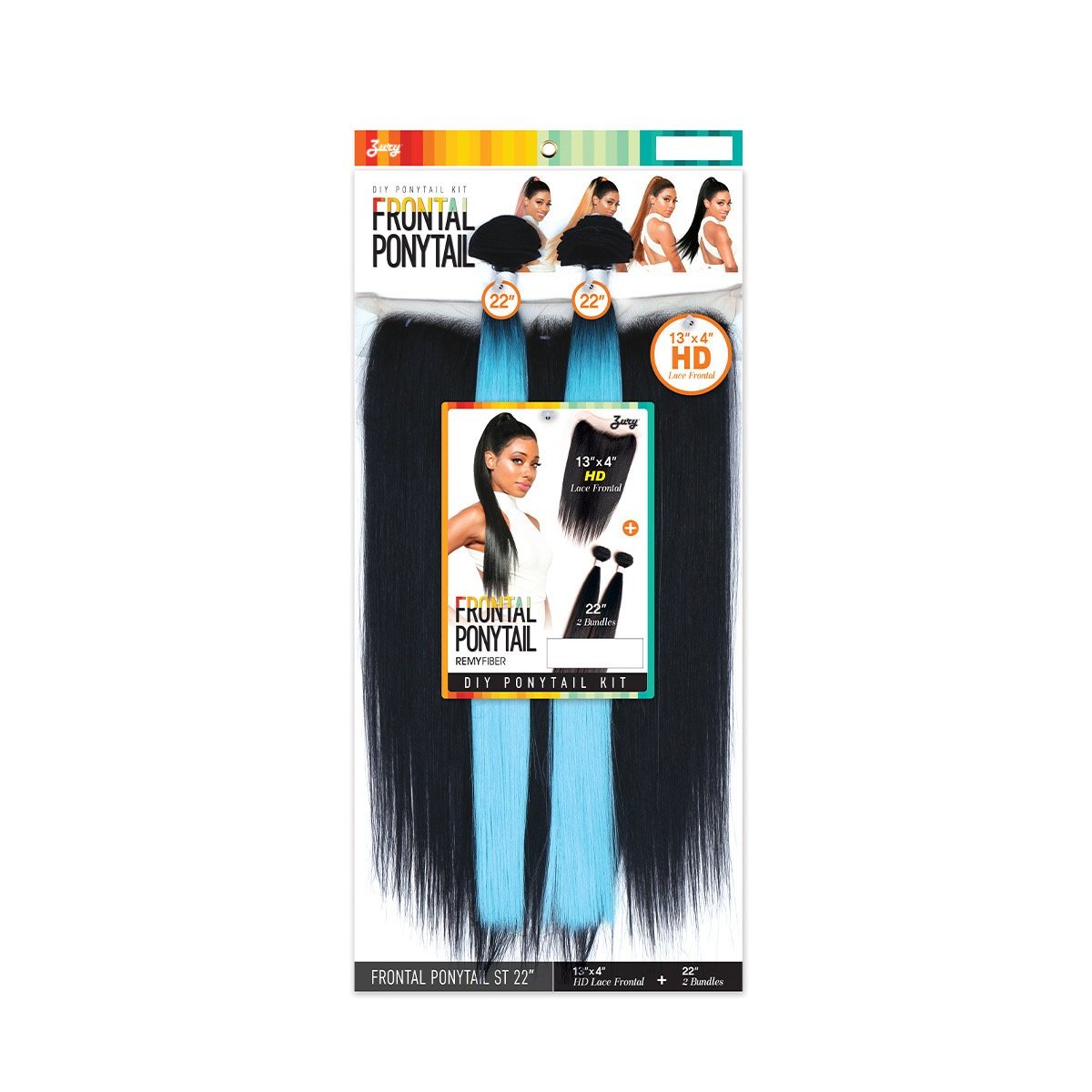  DIY Frontal PonyTail 22" By Zury